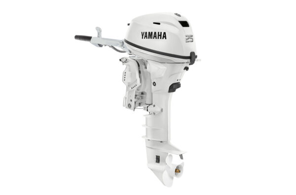 Yamaha 25hp Outboard | F25LWTHC2 | White